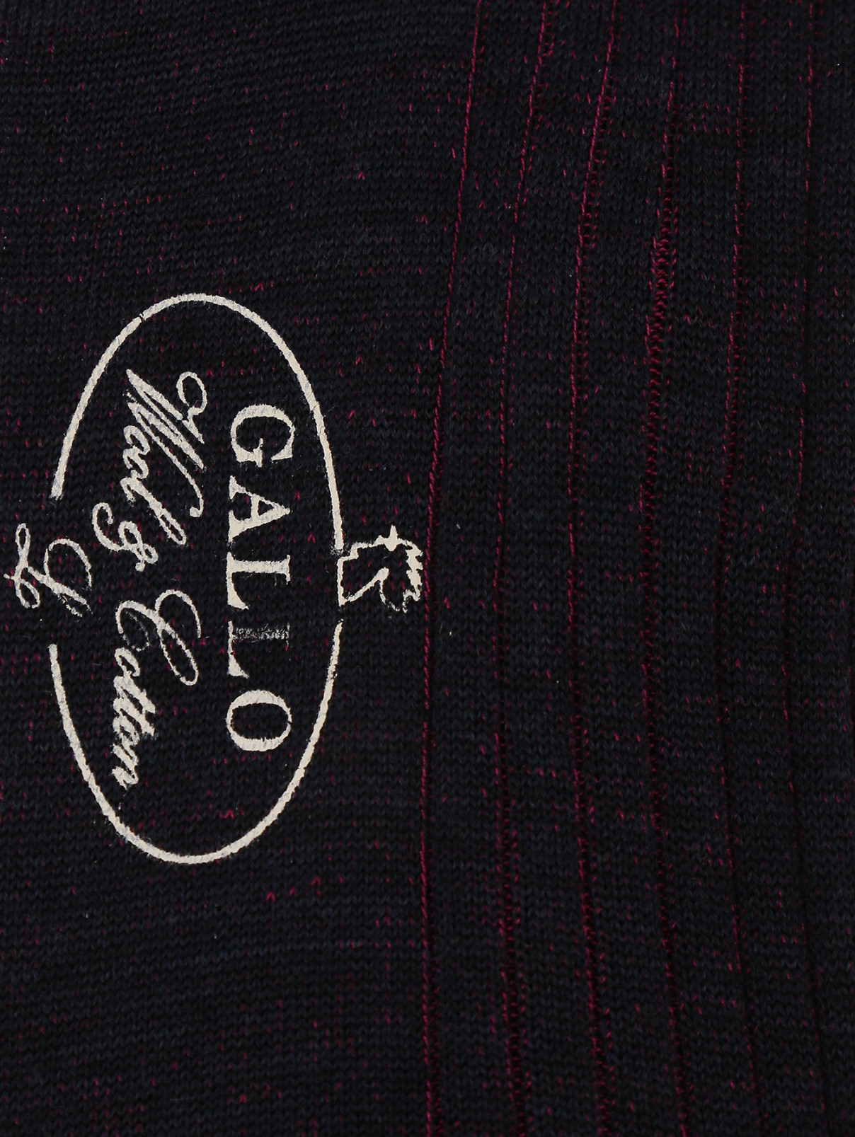 Носки из шерсти и хлопка с узором Gallo  –  Деталь  – Цвет:  Синий