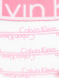 Трусы из хлопка с узором и контрастной отделкой Calvin Klein  –  Деталь1