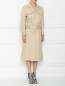 Комбинезон из плотного хлопка с карманами Maison Margiela  –  МодельВерхНиз