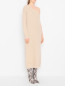 Асимметричное платье из шерсти и кашемира Max Mara  –  МодельВерхНиз