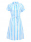Платье из хлопка с боковыми карманами с узором "полоска" Paul Smith  –  Общий вид