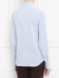 Блуза из шелка с узором "полоска" Rochas  –  Модель Верх-Низ1