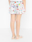 Хлопковые шорты с карманами MSGM  –  МодельВерхНиз1