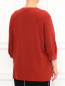 Блуза из шелка с декором Marina Rinaldi  –  Модель Верх-Низ1