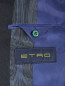 Костюм-тройка  из шерсти и шелка с узором Etro  –  Деталь2
