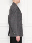 Жакет из шерсти в мелкую клетку Calvin Klein 205W39NYC  –  МодельВерхНиз2