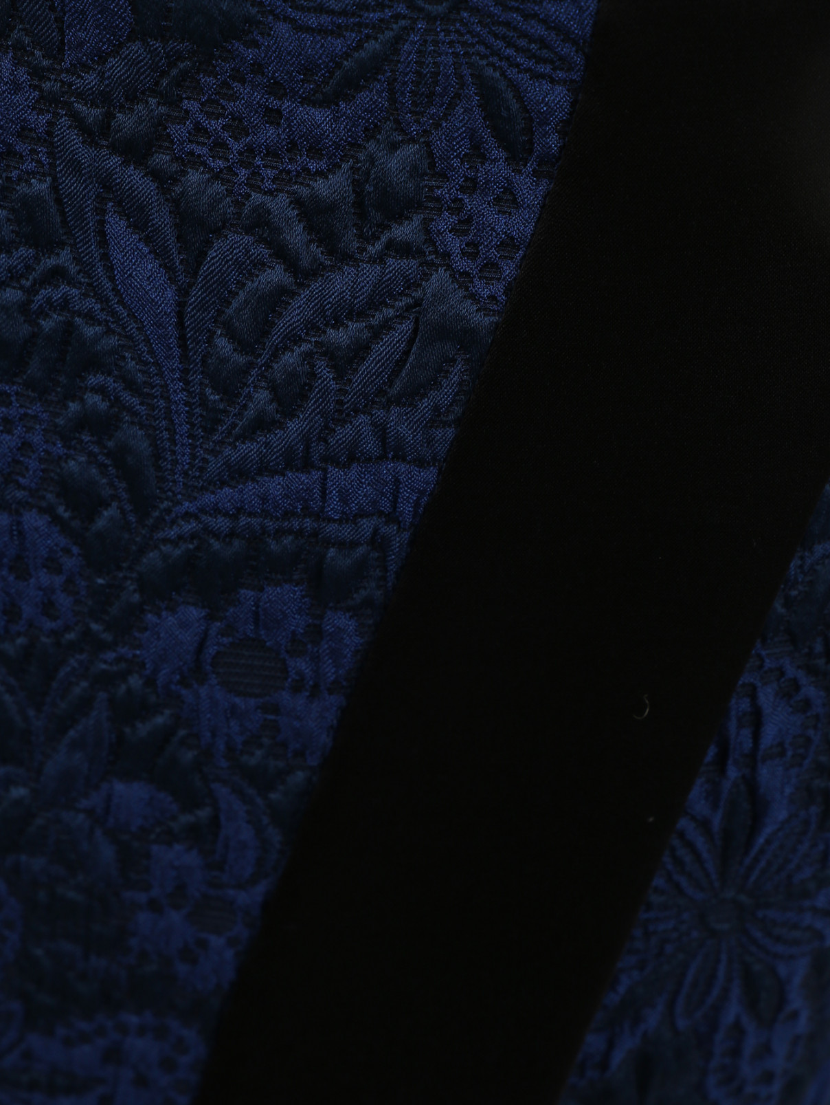 Юбка-мини из фактурной ткани Elizabeth & James  –  Деталь  – Цвет:  Синий