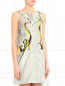Платье прямого кроя с принтом Moschino Cheap&Chic  –  Модель Верх-Низ