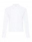 Укороченная блуза из хлопка Sportmax  –  Общий вид