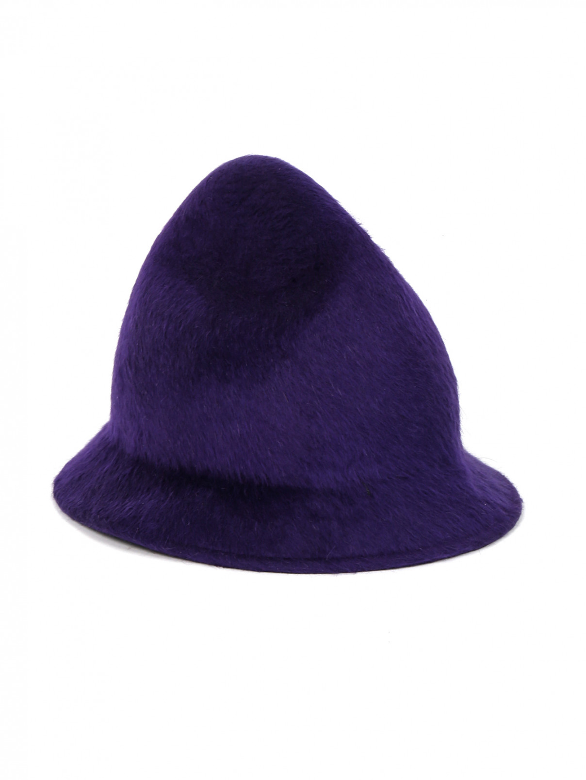 Шляпа из шерсти Philip Treacy London  –  Общий вид  – Цвет:  Фиолетовый