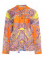 Блуза из вискозы с узором Etro  –  Общий вид