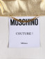 Укороченная куртка с золотой фурнитурой Moschino  –  Деталь