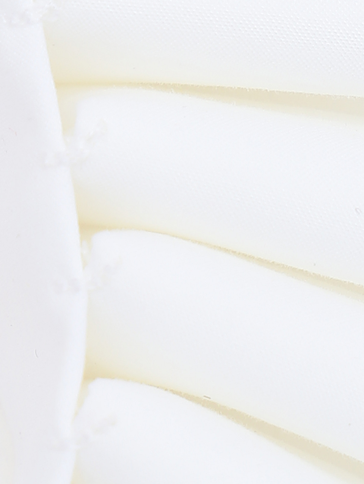Воротник из текстиля на лентах MM6  –  Деталь1  – Цвет:  Белый