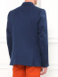 Однобортный пиджак из хлопка и льна Paul Smith  –  Модель Верх-Низ1
