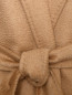 Жилет из шерсти удлиненный на поясе с карманами Marina Rinaldi  –  Деталь