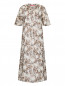 Платье-макси из хлопка с подкладом Marina Rinaldi  –  Общий вид