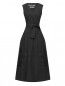 Платье из хлопка с вышивкой Moschino Boutique  –  Общий вид
