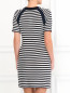 Трикотажное платье с коротким рукавом Sonia Rykiel  –  Модель Верх-Низ1