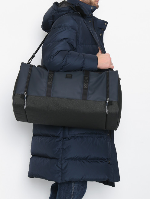 Дорожная сумка на плечевом ремне  Hugo Boss - МодельВерхНиз