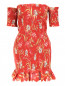 Платье из льна и хлопка Zimmermann  –  Общий вид