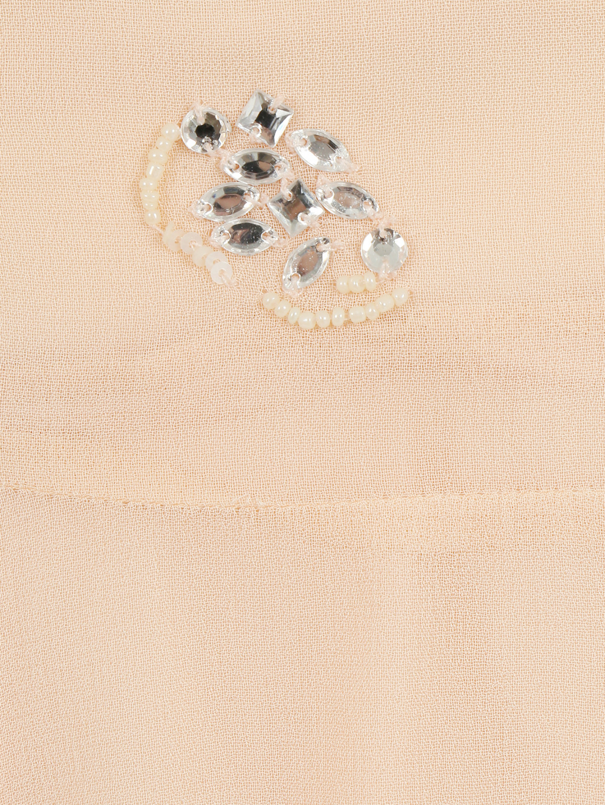 Блуза декорированная бисером и кристаллами I Pinco Pallino  –  Деталь1  – Цвет:  Розовый