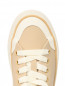 Кроссовки из кожи на платформе Max Mara  –  Обтравка3