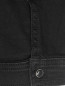 Джинсовая куртка из хлопка с кружевом Marina Rinaldi  –  Деталь1