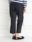 Широкие брюки с узором "полоска" Simonetta  –  Модель Верх-Низ1