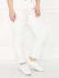 Укороченные джинсы прямого кроя Marina Rinaldi  –  Модель Верх-Низ2