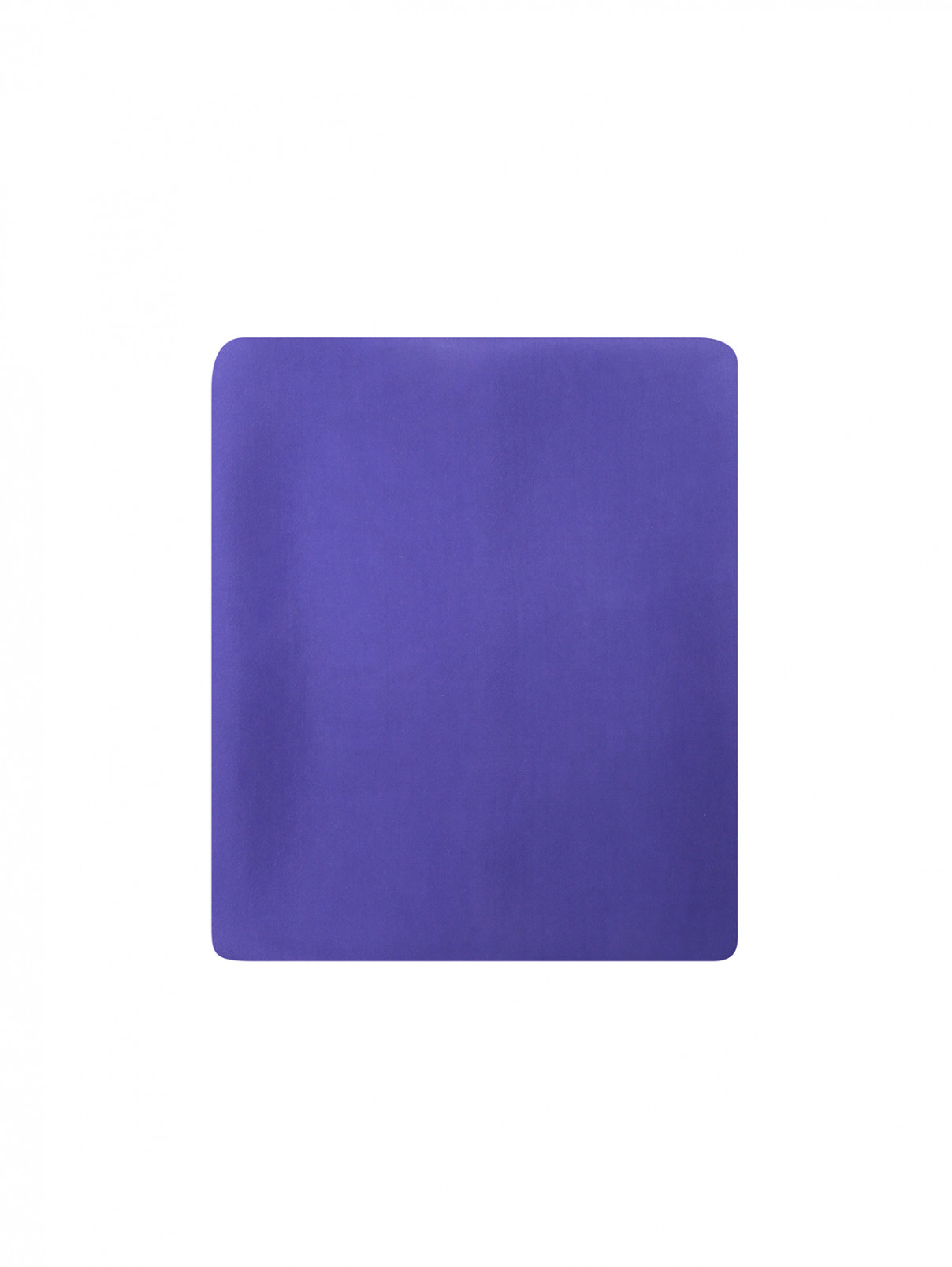 Шарф из шелка Max&Co  –  Общий вид  – Цвет:  Синий