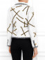 Укороченный жакет из хлопка с декором Moschino Couture  –  Модель Верх-Низ1