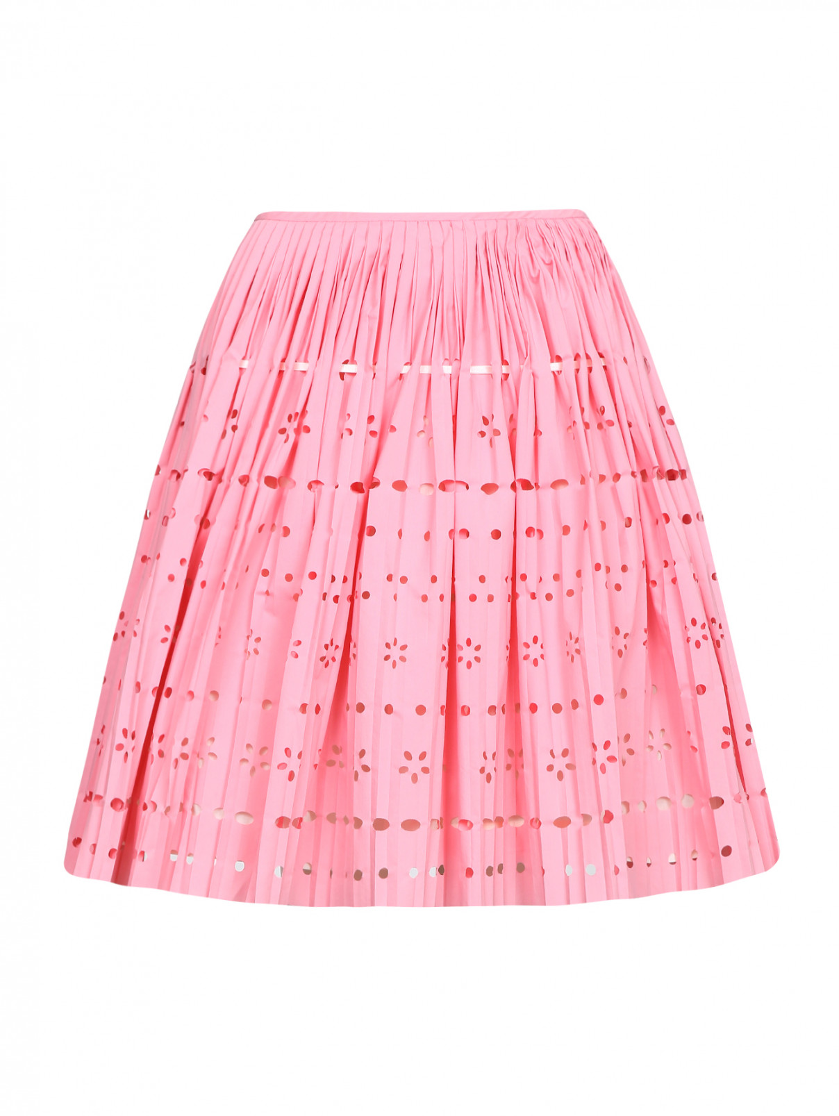 Юбка-пачка с узором Moschino Cheap&Chic  –  Общий вид  – Цвет:  Розовый