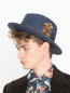 Шляпа из шерсти с пером Stetson  –  МодельОбщийВид