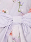 Платье хлопковое с цветочным узором Lapin House  –  Деталь