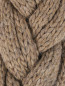 Шарф из шерсти крупной вязки Barena  –  Деталь