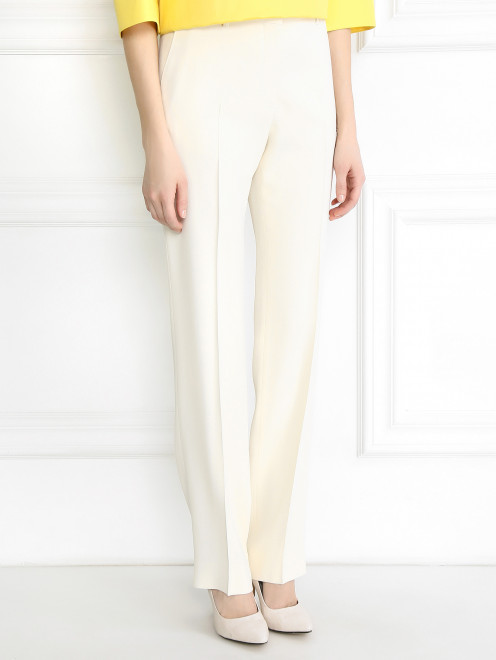 Брюки прямого кроя Jil Sander - Модель Верх-Низ