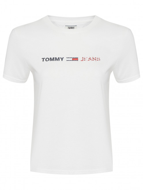 Футболка с логотипом Tommy Jeans - Общий вид