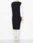 Платье трикотажное из вискозы, с узором Marina Rinaldi  –  МодельВерхНиз1