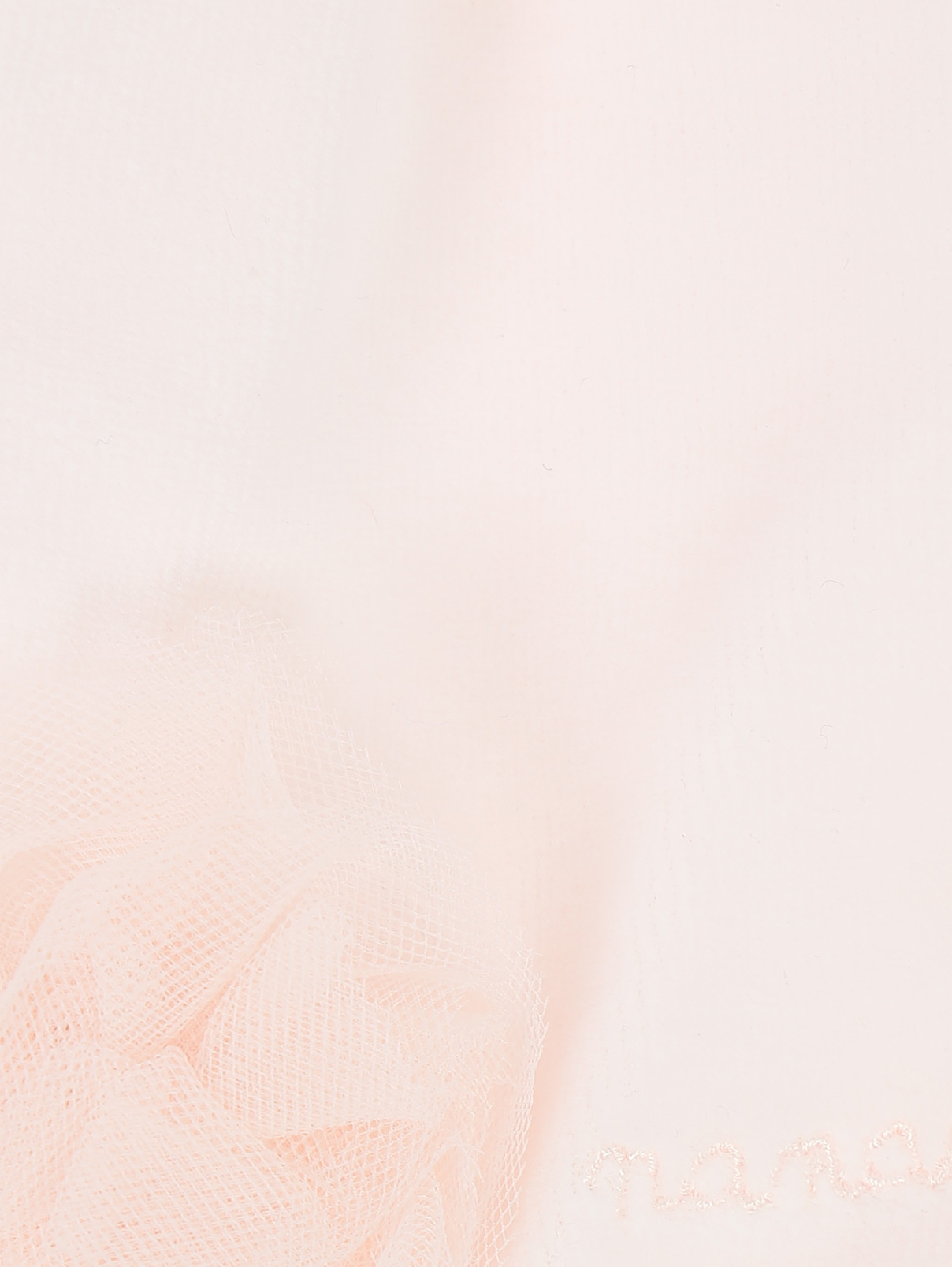 Шапка из хлопка с аппликацией Nanan  –  Деталь  – Цвет:  Розовый