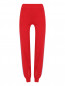 Трикотажные брюки на резинке с лампасами Weekend Max Mara  –  Общий вид