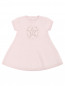 Шерстяное платье с декором на спинке Baby Dior  –  Общий вид