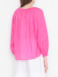 Блуза из хлопка и льна универсального размера Luisa Spagnoli  –  МодельВерхНиз1