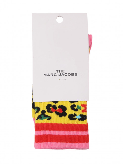 Носки с узором на резинке Little Marc Jacobs - Общий вид