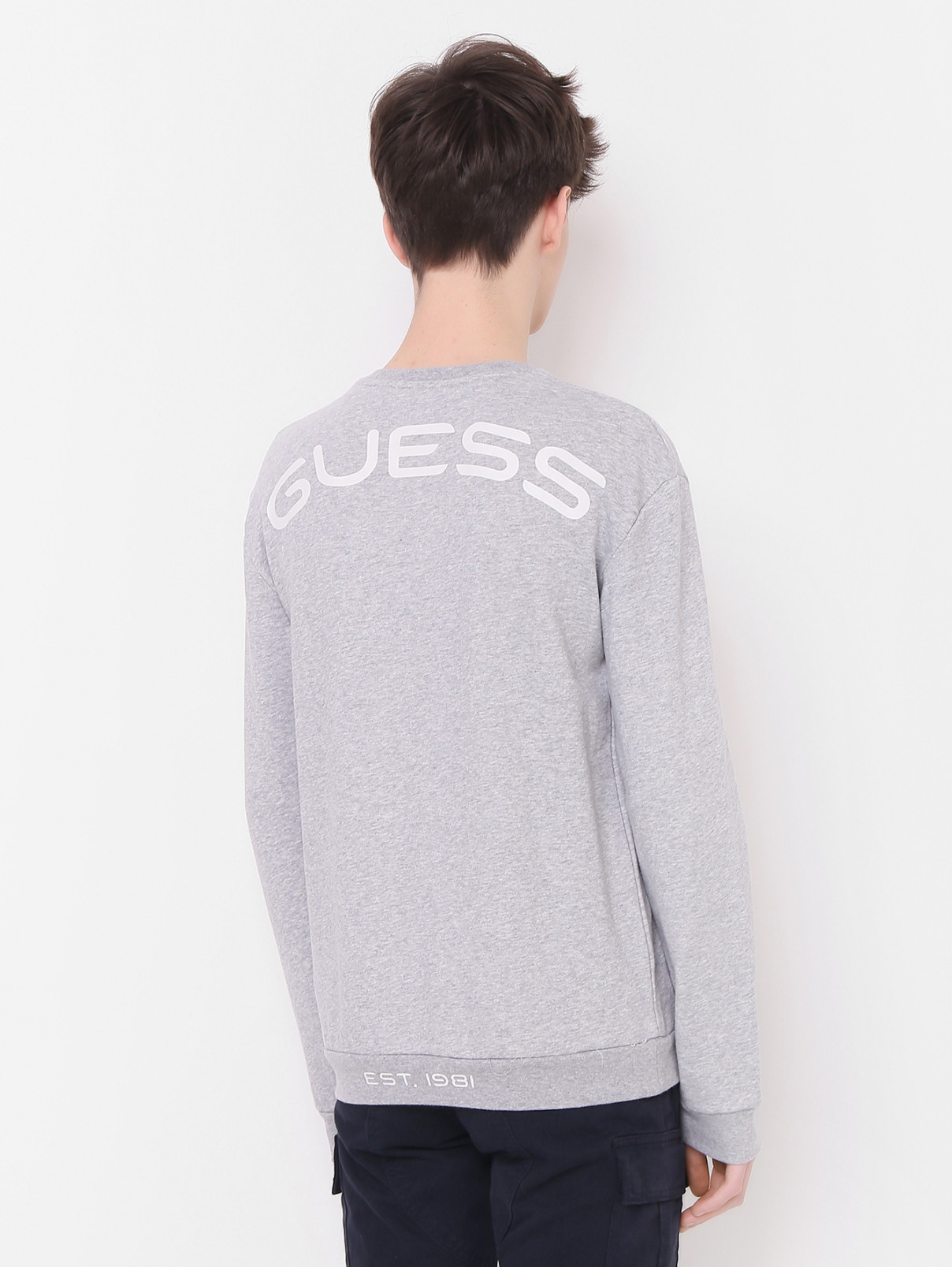 Свитшот из смесового хлопка Guess Kids  –  МодельВерхНиз1