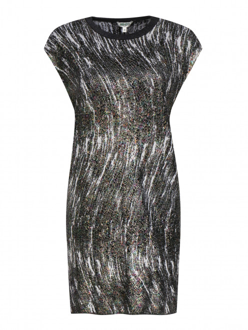 Платье-мини свободного фасона с узором  Kenzo - Общий вид