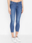 Укороченные джинсы из смешанного хлопка Calvin Klein  –  МодельВерхНиз