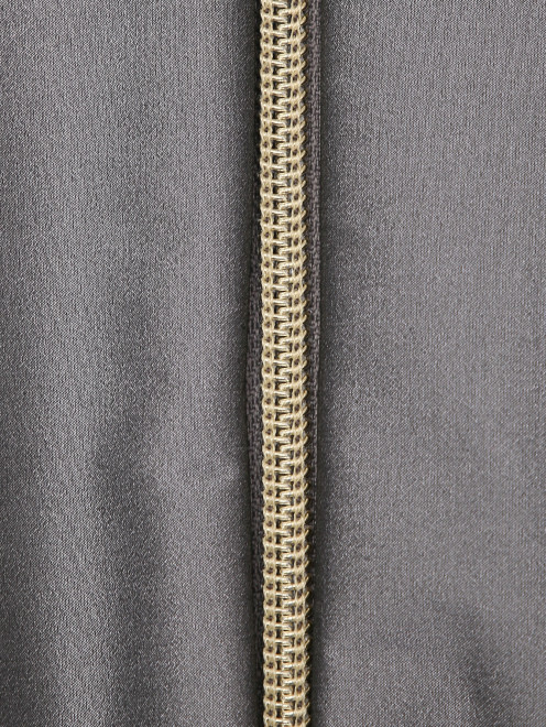 Двусторонняя куртка из металлизированной ткани - Деталь1
