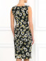 Платье-футляр с цветочным узором Moschino Cheap&Chic  –  Модель Верх-Низ1