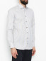 Рубашка из хлопка с узором "полоска" Eton  –  МодельВерхНиз