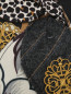 Брошь текстильная с узором и декором стразами Antonio Marras  –  Деталь